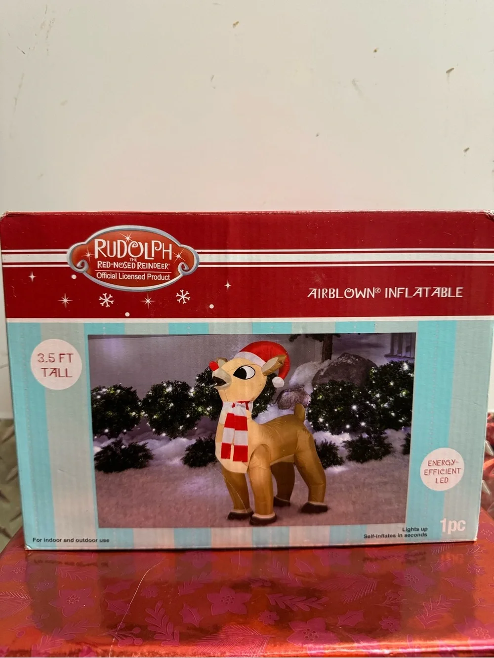 Christmas Rudolph Inflatable - Picture 1 of 6